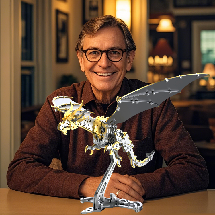 METALSEEK Thunder Dragon Metal Puzzle
