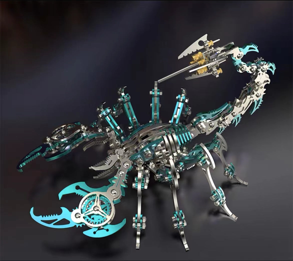 Scorpion Metal Puzzle Top