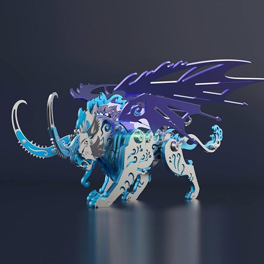 Qiong Qi Tiger 3D Metal puzzle METALSEEK