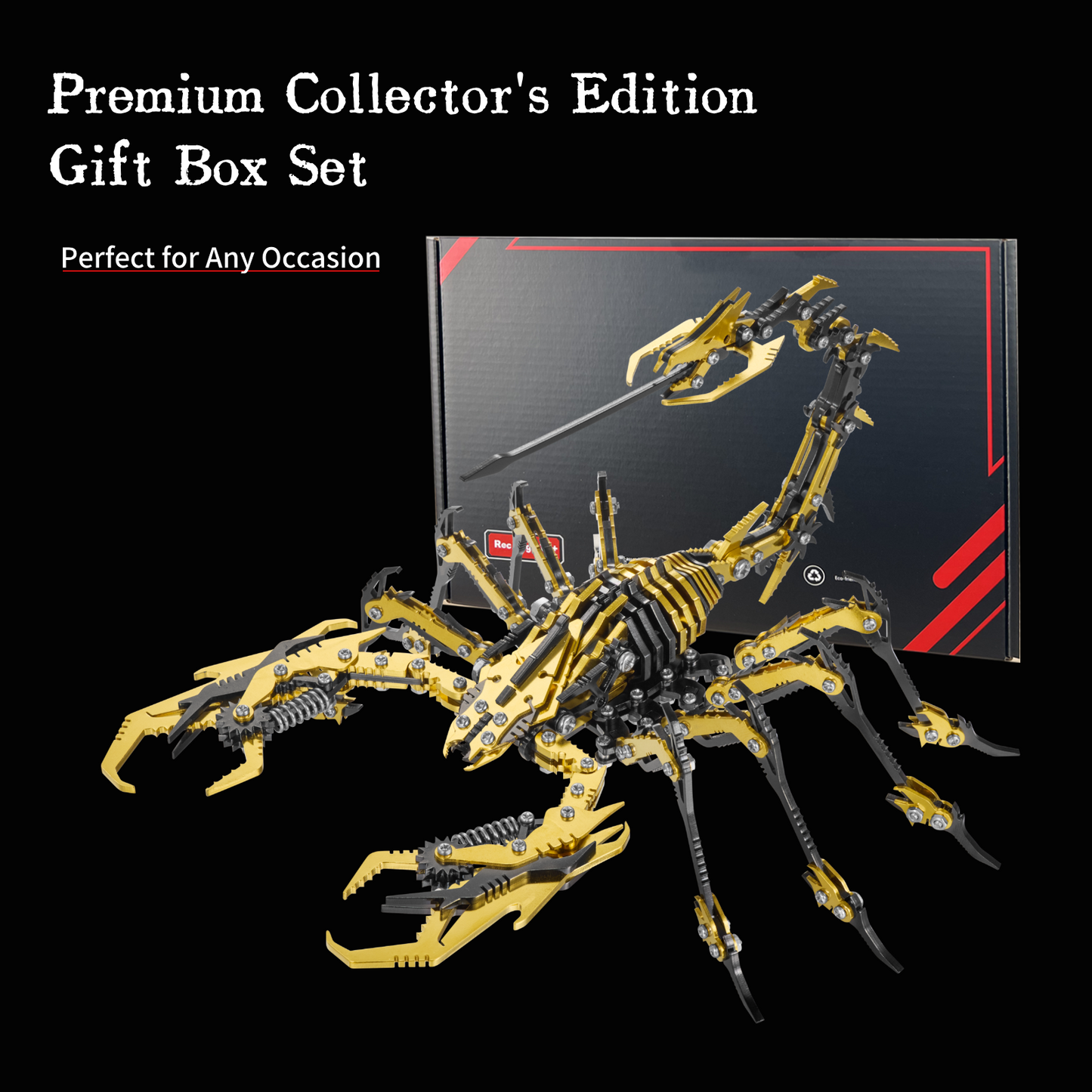 METALSEEK Metal Scorpion Puzzle