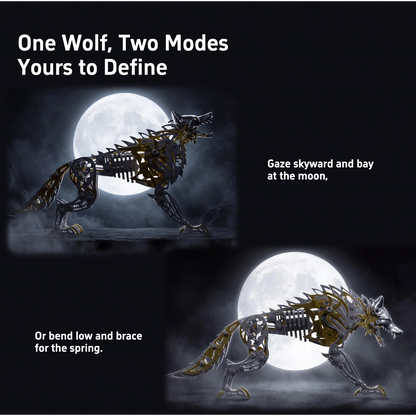 All-Metal Wolf King Model Kit
