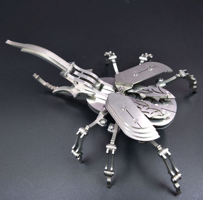 Iron beetle puzzle insect