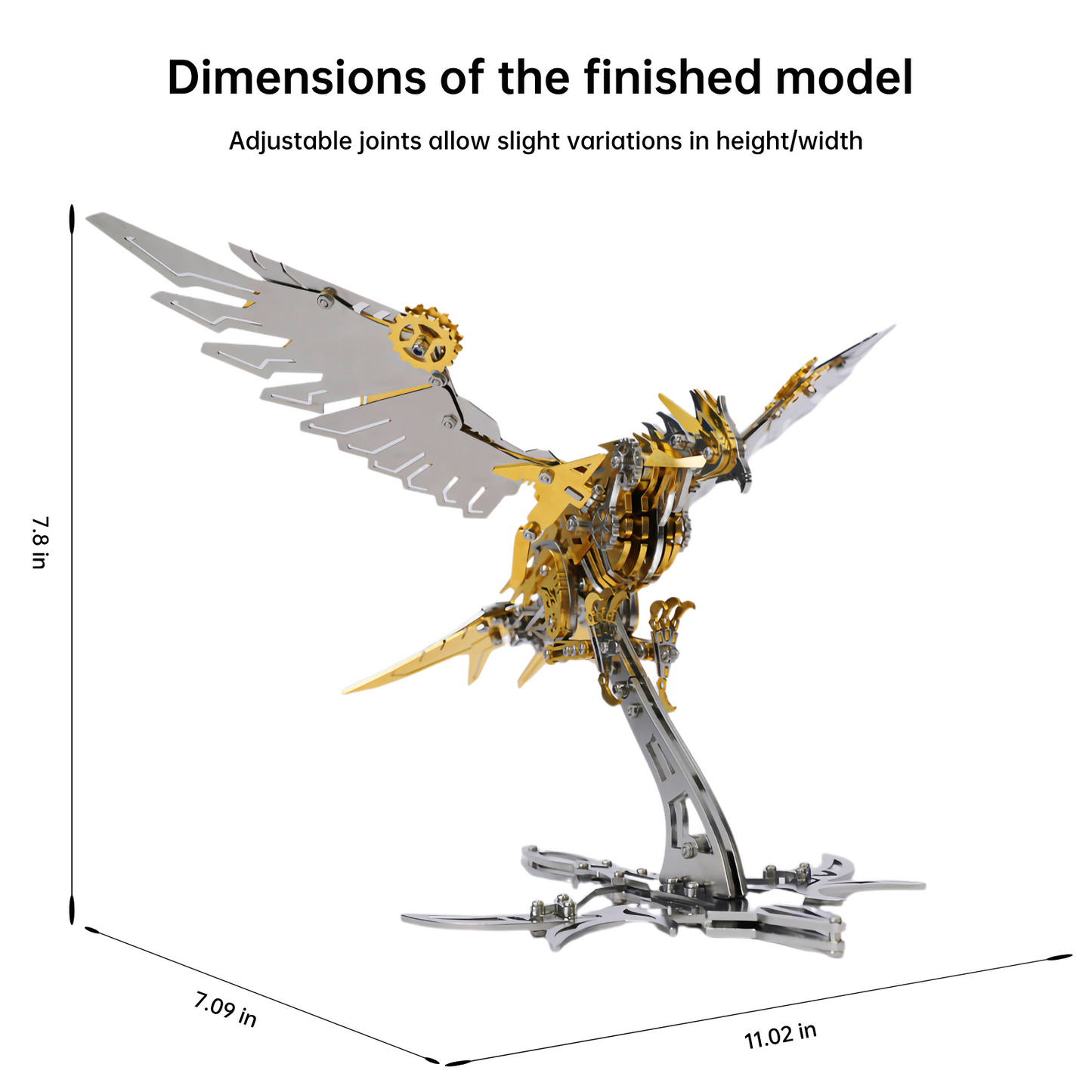 METALSEEK Eagle Metal Model Kit