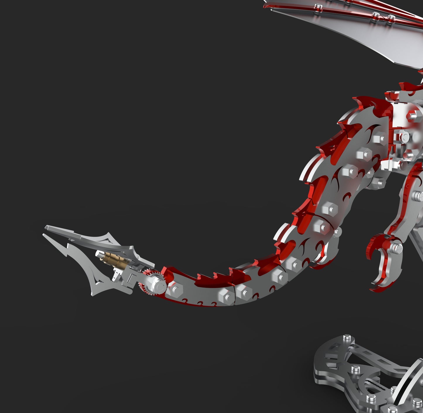 METALSEEK Thunder Dragon Metal Puzzle